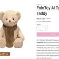Urso de pelúcia tem venda suspensa após dar conselhos sexuais imagem
