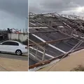 Vendaval destrói galpão em cidade baiana e assusta moradores imagem
