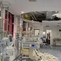 Vídeo: teto de maternidade desaba em cima de incubadoras imagem