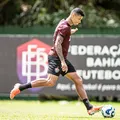 Xerife do Vitória treina e deve estar à disposição para o Ba-Vi imagem