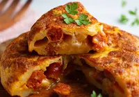 Apenas 4 ingredientes! Aprenda a fazer uma fritada deliciosa e rápida imagem
