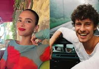 Bruna Marquezine e Shawn Mendes aparecem juntos em show e agitam web