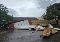 Chuva destrói telhado de universidade em Luís Eduardo Magalhães imagem