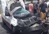 Colisão entre carreta e carro deixa uma pessoa morta na Bahia