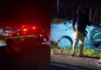Colisão entre dois caminhões e um carro deixa um morto em Catu imagem