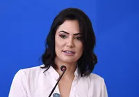 "Congresso está de joelhos em frente ao STF", diz Michelle Bolsonaro imagem