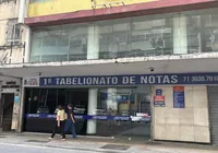 Criminosos invadem cartório em Salvador e tocam fogo em ar-condicionado