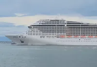 Cruzeiro não consegue atracar no Porto de Salvador devido a temporal imagem