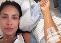 É grave? Cantora Simone Mendes é internada em hospital após show