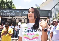 Enem 2025: Secretária de Educação acompanha chegada de estudantes