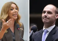 Erika Hilton pede inelegibilidade de Eduardo Bolsonaro imagem