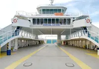 Ferry-Boat segue operando parcialmente devido ao mau tempo