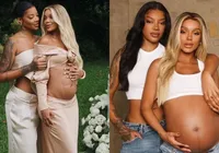 Filha de Ludmilla e Brunna Gonçalves chama atenção na web; veja foto imagem
