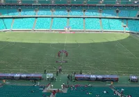 Final Ba-Vi Feminino: gramado da Fonte Nova causa estranhamento; veja