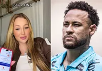 Grávida, suposta amante de Neymar surge com exame de DNA; entenda imagem