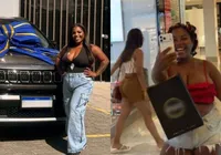 Influenciadora perde Bolsa Família após comprar carro de luxo e iPhone