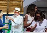 Janja é vista fazendo 'dancinha' dentro de barco em Belém; confira imagem