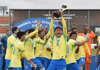 Jogador do Vitória é campeão com a Seleção Brasileira de base