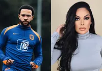 Memphis Depay reage após baiana expor gestação de seu primeiro filho