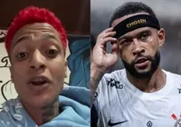 Memphis Depay se comove e envia mensagem a Oruam após megaoperação imagem