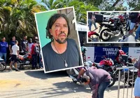 Motoboys fazem protesto após entregador ser agredido durante entrega na RMS imagem