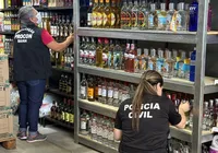 Operação apreende mais de 600 bebidas impróprias para consumo