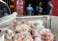 PC apreende meia tonelada de carne clandestina e prende envolvido