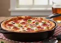 Pizza de frigideira simples e deliciosa; veja como fazer em casa imagem