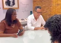 ​Prefeita de Cachoeira participa de reunião na UPB sobre o plano municipal de educação antirracista imagem
