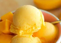 Só 2 ingredientes: aprenda fazer delicioso sorvete de banana e manga