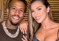 Tainá Castro comete gafe e deixa escapar parte íntima de Éder Militão