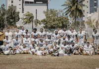Time baiano joga semifinal do Brasileirão de futebol americano em casa imagem