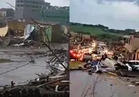 Tornado destrói cidade, deixa cinco mortos e mais de 100 feridos
