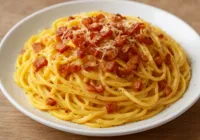 Tradicional prato italiano com apenas 4 ingredientes, pronto em 15 minutos