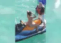 Vídeo de conteúdo adulto gravado em jet ski é investigado pelo MP