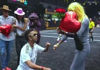 'Vinicius Jr' protagoniza pedido de casamento a 'Virginia' em jogo