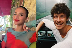 Bruna Marquezine e Shawn Mendes aparecem juntos em show e agitam web - Imagem