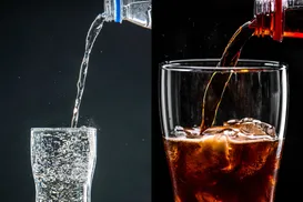 Diferença entre água com gás e refrigerante vai te surpreender - Imagem