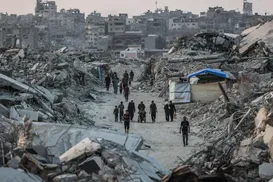 Divisão de Gaza: proposta dos EUA cria zonas verde e vermelha - Imagem