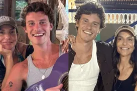 Influenciador inventa parentesco com Ivete para conhecer Shawn Mendes - Imagem