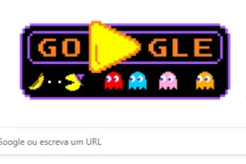 Pac-Man: entenda o motivo de jogo retrô estar na capa do Google - Imagem