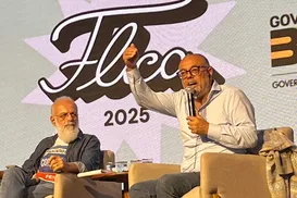 "Só os livros podem reconstruir nossa memória”, diz escritor palestino no encerramento da FLICA - Imagem