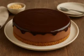 Sobremesa digna de restaurante 5 estrelas: cheesecake rápida, fácil e sem fogo - Imagem