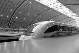 Trem mais rápido que um avião atingirá velocidade de até 1000 km/h - Imagem