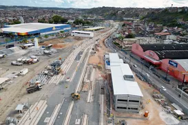 VLT de Salvador: obras em Águas Claras prepara bairro como polo de transporte - Imagem