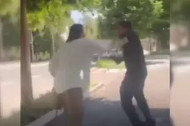 Vídeo: entregador é agredido por servidora do Tribunal de Justiça - Imagem