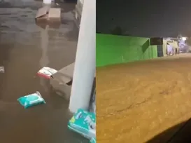 Araci enfrenta alagamentos severos após fortes chuvas - Imagem