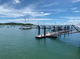 Empresa instala portão e exige taxa de acesso à Marina de Itaparica - Imagem
