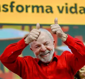 Faria Lima aposta em vitória de Lula no primeiro turno - Imagem