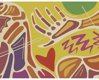 A coragem nasce dos braços - Imagem